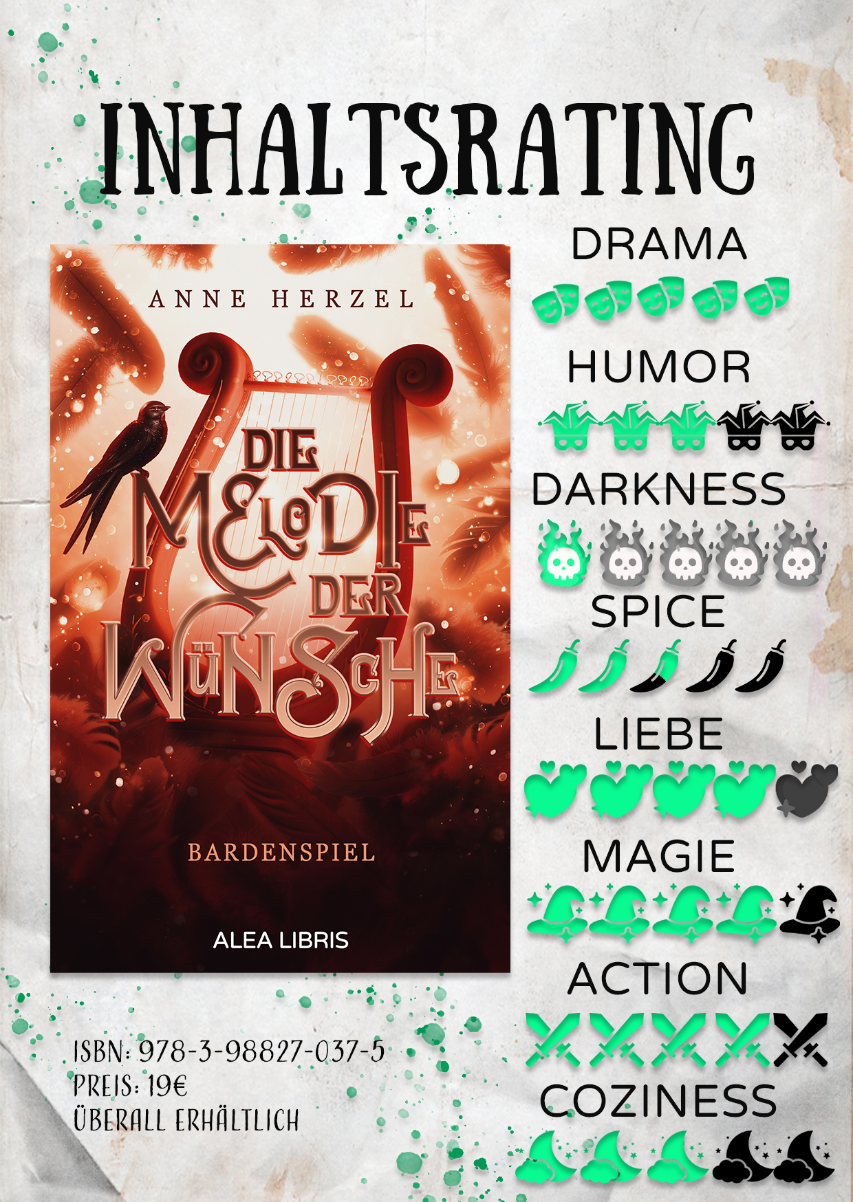 »Die Melodie der Wünsche – Bardenspiel« – Anne Herzel – Bild 2