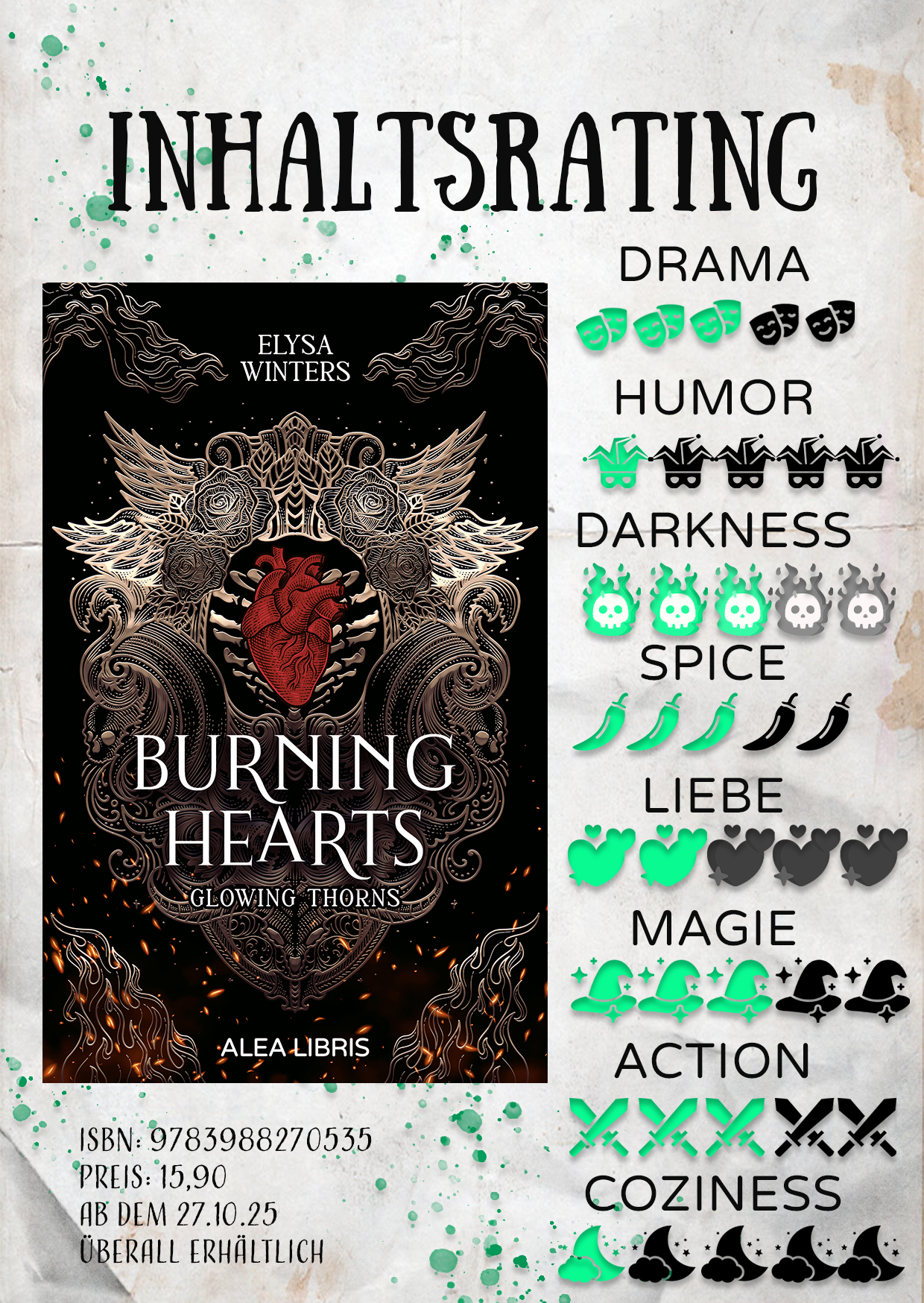 »Burning Hearts – Glowing Thorns« – Elysa Winters – Bild 2