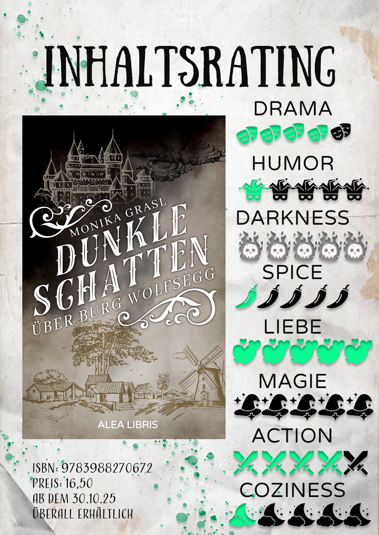 »Dunkle Schatten über Burg Wolfsegg« – Monika Grasl – Bild 2