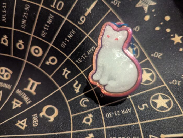 Glow in the Dark-Kitten-Clicker
