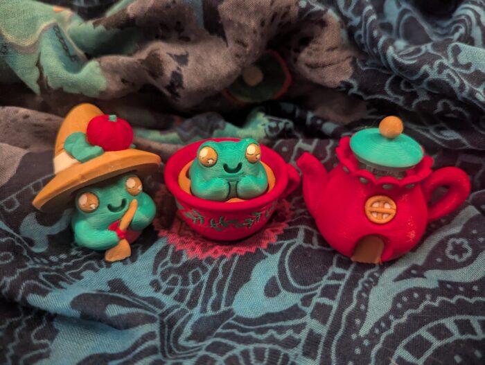 Fidget Clicker magischer Frosch