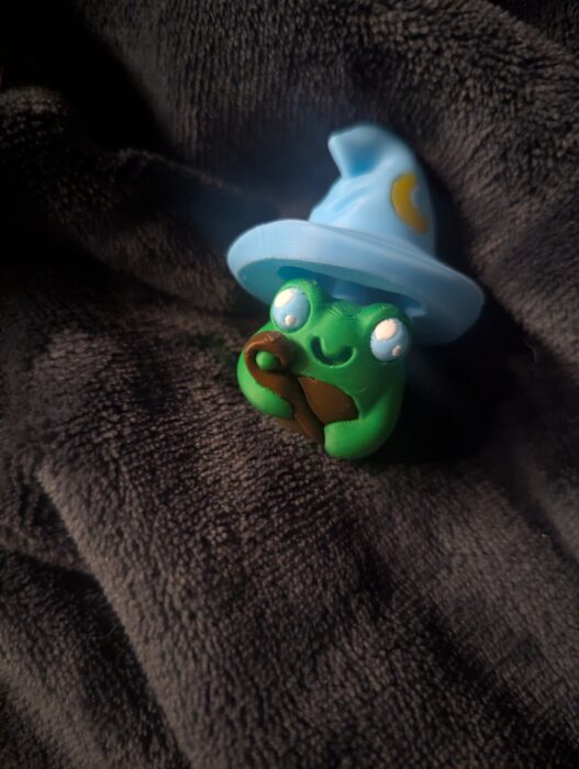 Fidget Clicker Magier-Frosch