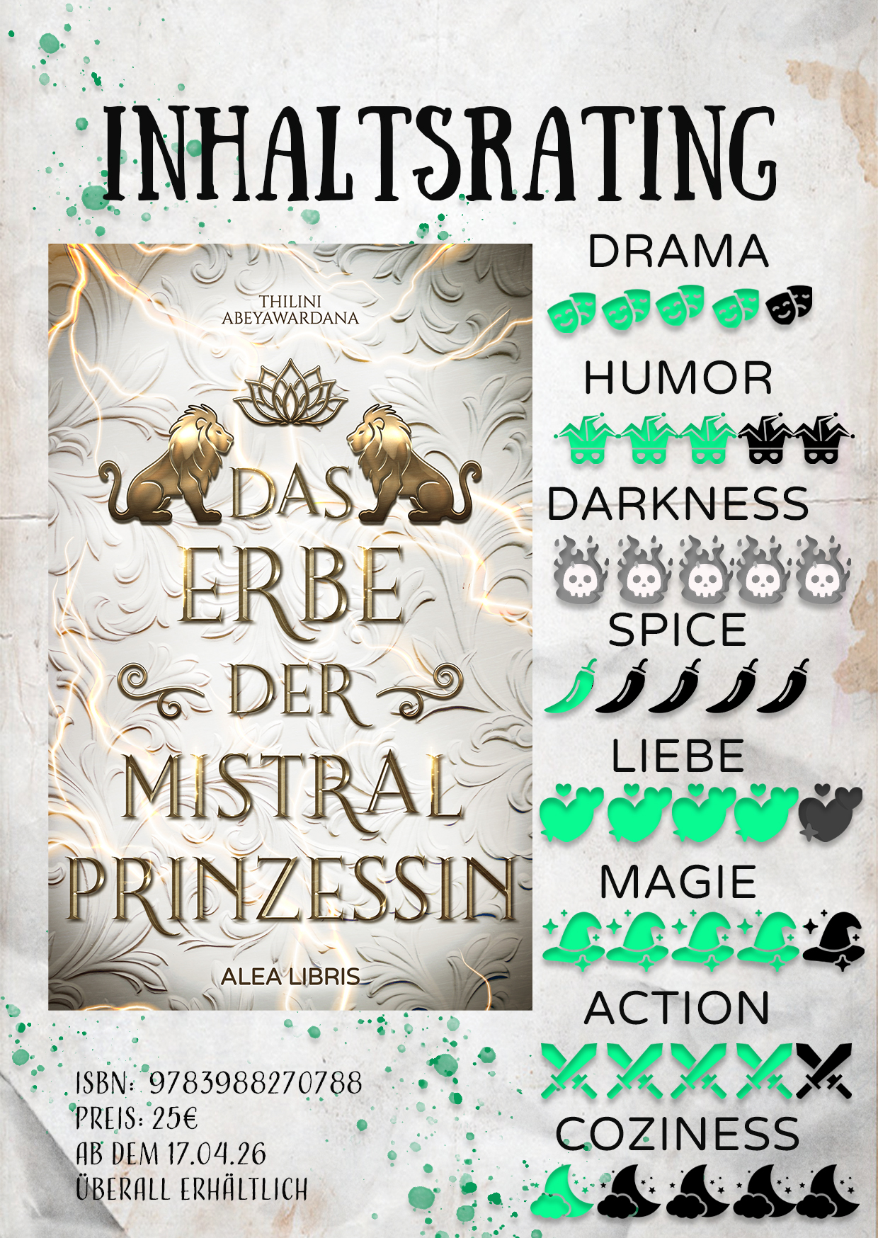 »Das Erbe der Mistralprinzessin« - Thilini Abeyawardana – Bild 2