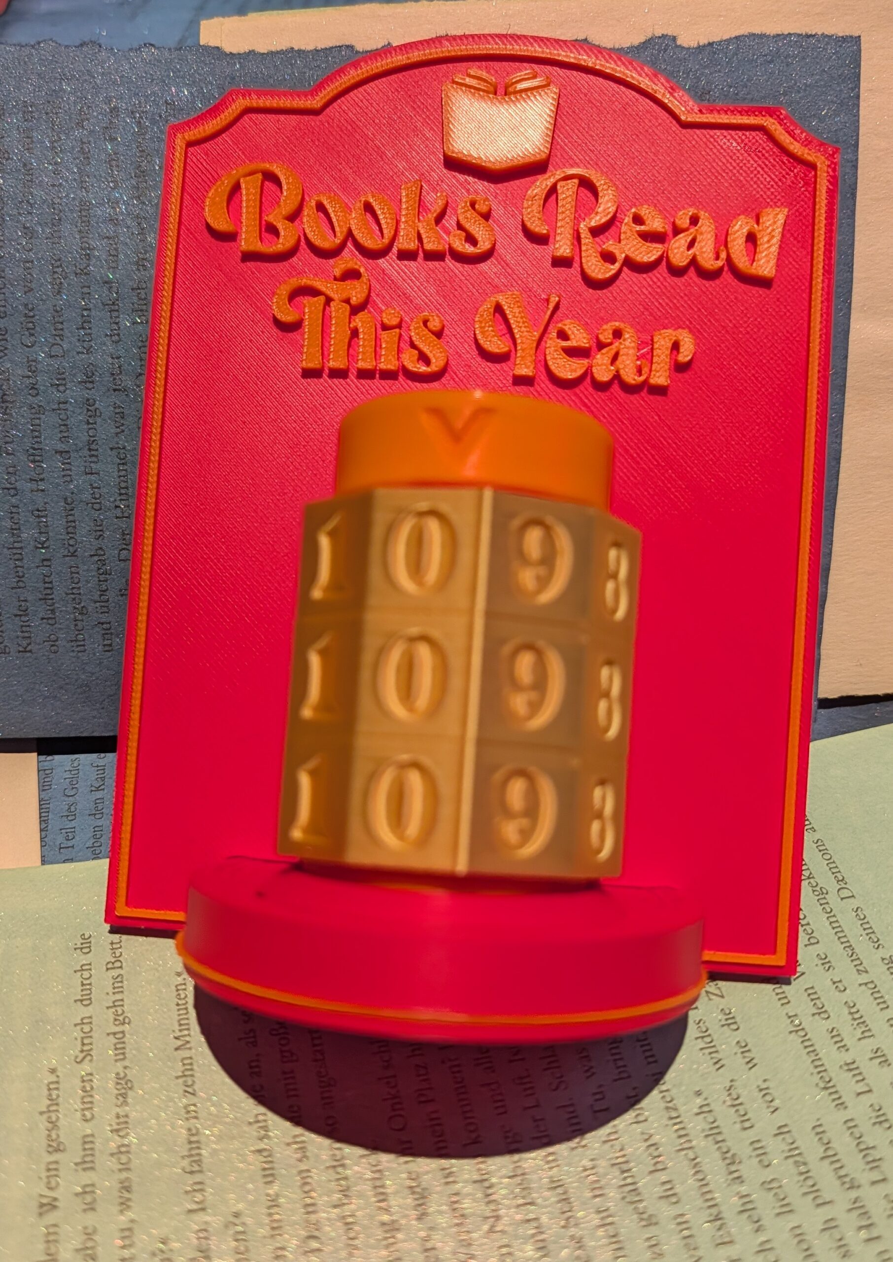 Reading Tracker 3D gedruckt – Bild 4